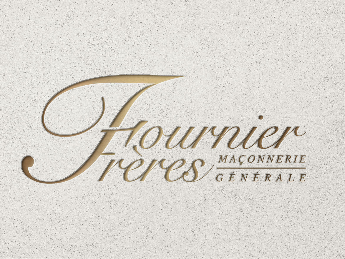 Création du logo Fournier Frères identité visuelle agence easy